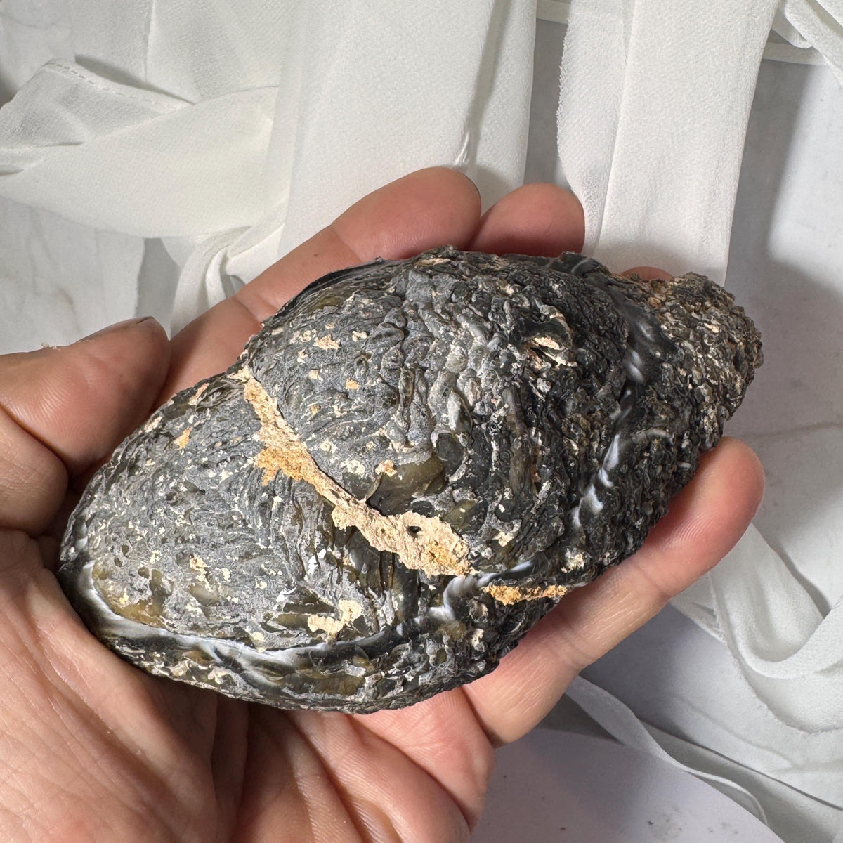 [shopname] - One-of-a-Kind Citrine Druzy Geode Ring Box — Natural Brazilian Agate Proposal Keepsake, rock decor