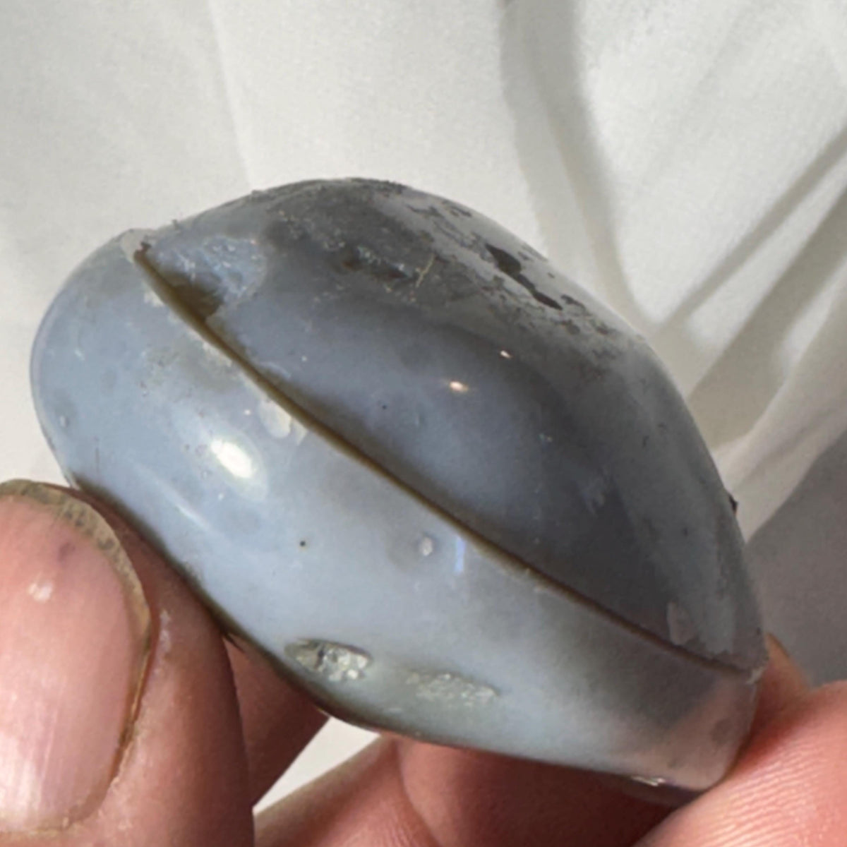 [shopname] - Brazilian Geode Ring Box with Sparkling Druzy Crystal Interior — Natural Agate Proposal Box, rock decor
