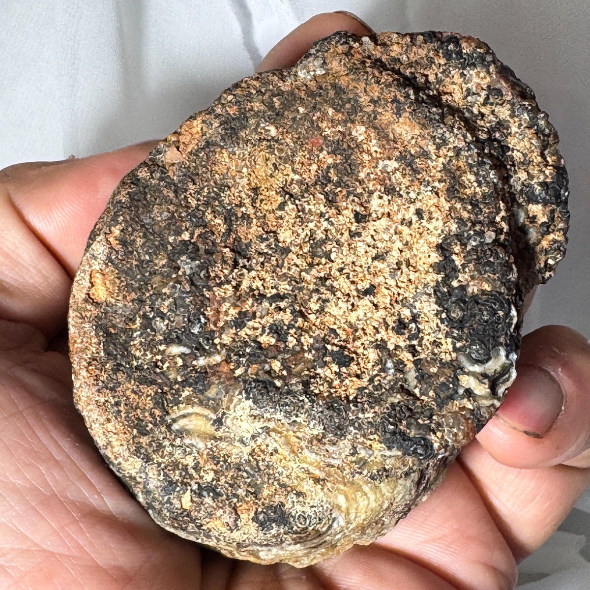 [shopname] - Brazilian Geode Ring Box with Sparkling Druzy Crystal Interior — Natural Agate Proposal Box, rock decor