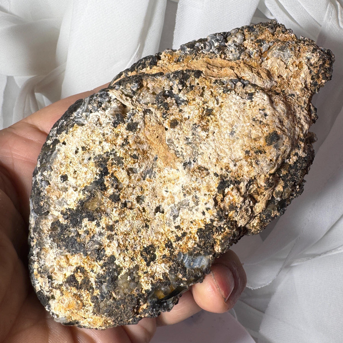 [shopname] - One-of-a-Kind Citrine Druzy Geode Ring Box — Natural Brazilian Agate Proposal Keepsake, rock decor