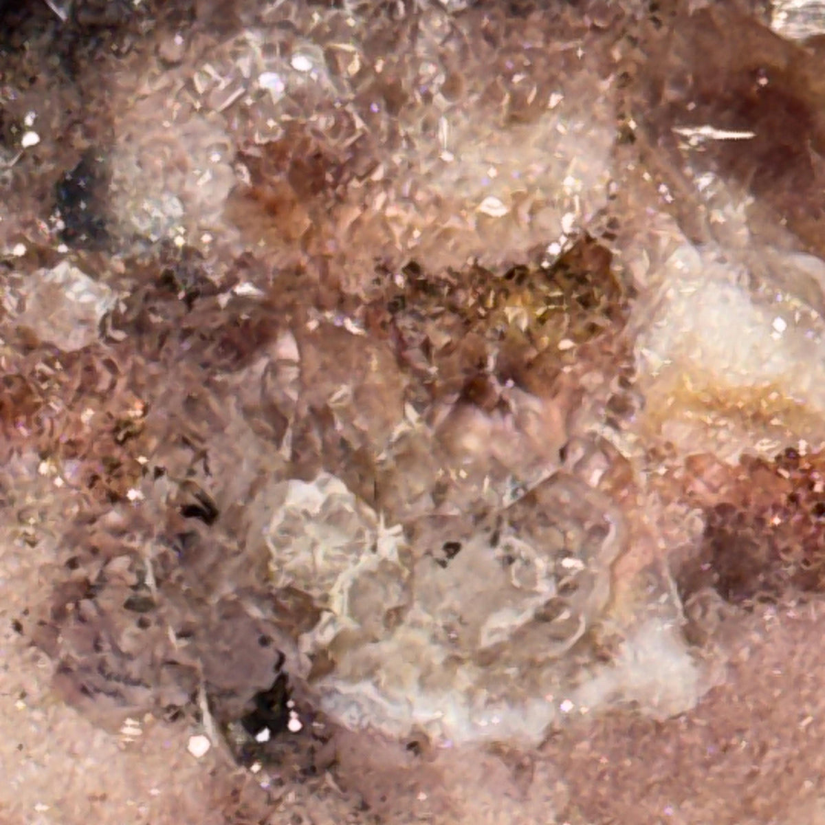 [shopname] - Brazilian Geode Ring Box with Sparkling Druzy Crystal Interior — Natural Agate Proposal Box, rock decor