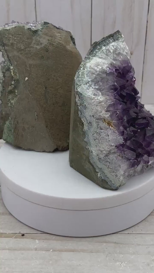 Natural Amethyst Geode Cluster