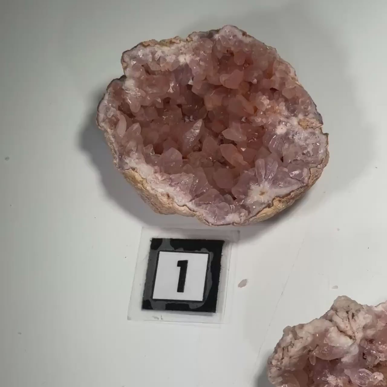 Pink Amethyst Geode: Argentina Crystal Cluster, You Choose