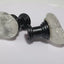 Tumbled quartz drawer cabinet rock knob PAIR