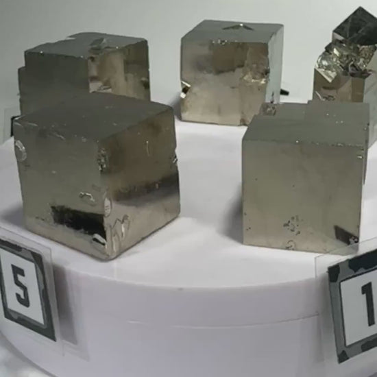 Medium Navajun Spain Pyrite Cube Crystal - You Pick
