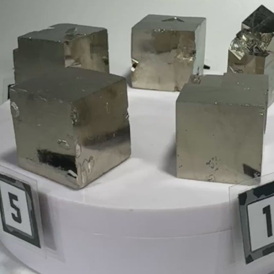 Medium Navajun Spain Pyrite Cube Crystal - You Pick