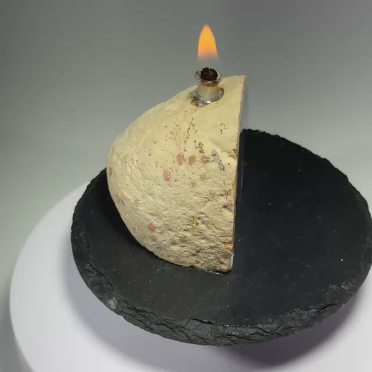 Agate Geode Rock Candle