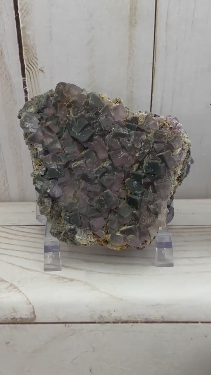 Purple fluorite specimen, YOUR CHOICE