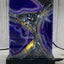 Accent Lamp, purple agate, 7-in tall - RocciaRoba