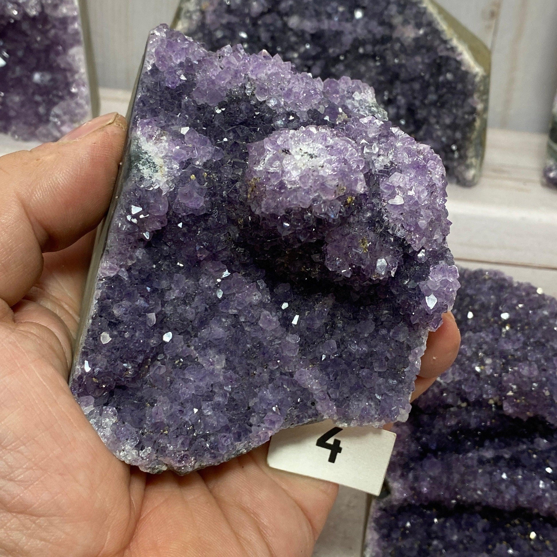 Amethyst cluster 500-750g (~1.0-1.5 lb), YOU PICK - RocciaRoba