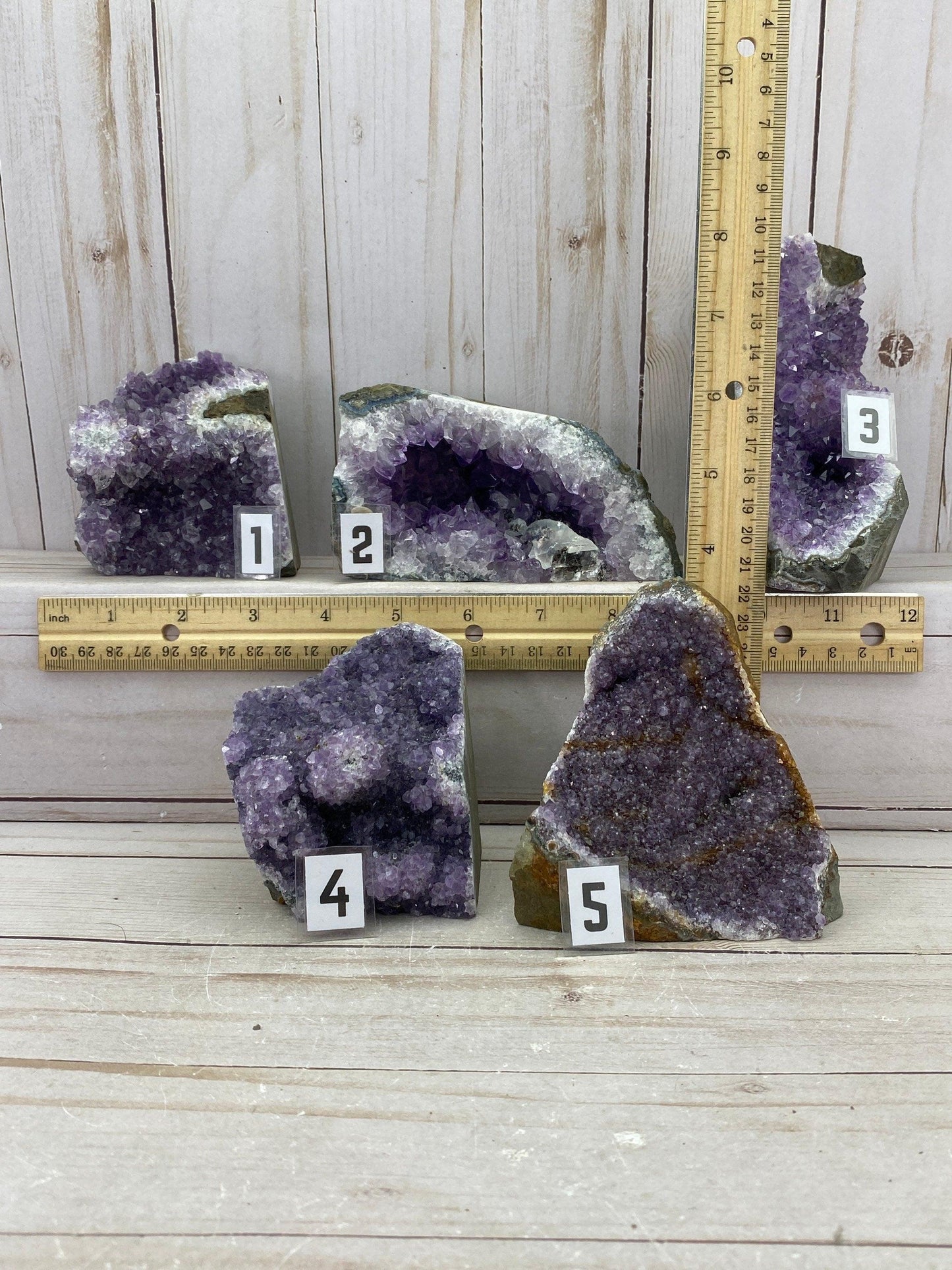 Amethyst cluster 500-750g (~1.0-1.5 lb), YOU PICK - RocciaRoba