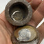 Fossil gift box, natural brown Orthoceras fossils - RocciaRoba