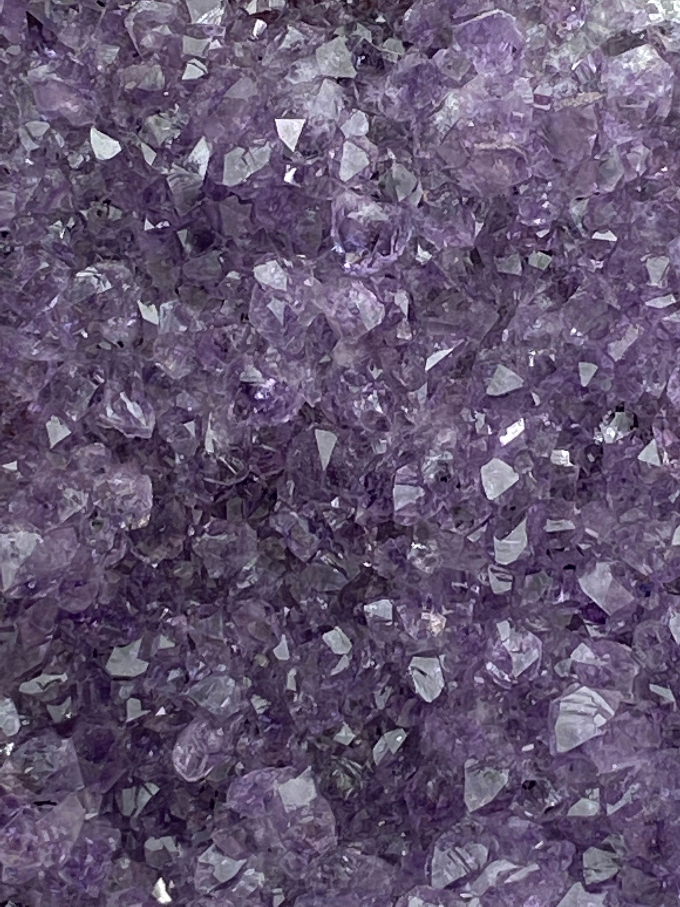 Amethyst cut base cluster 8-16 oz