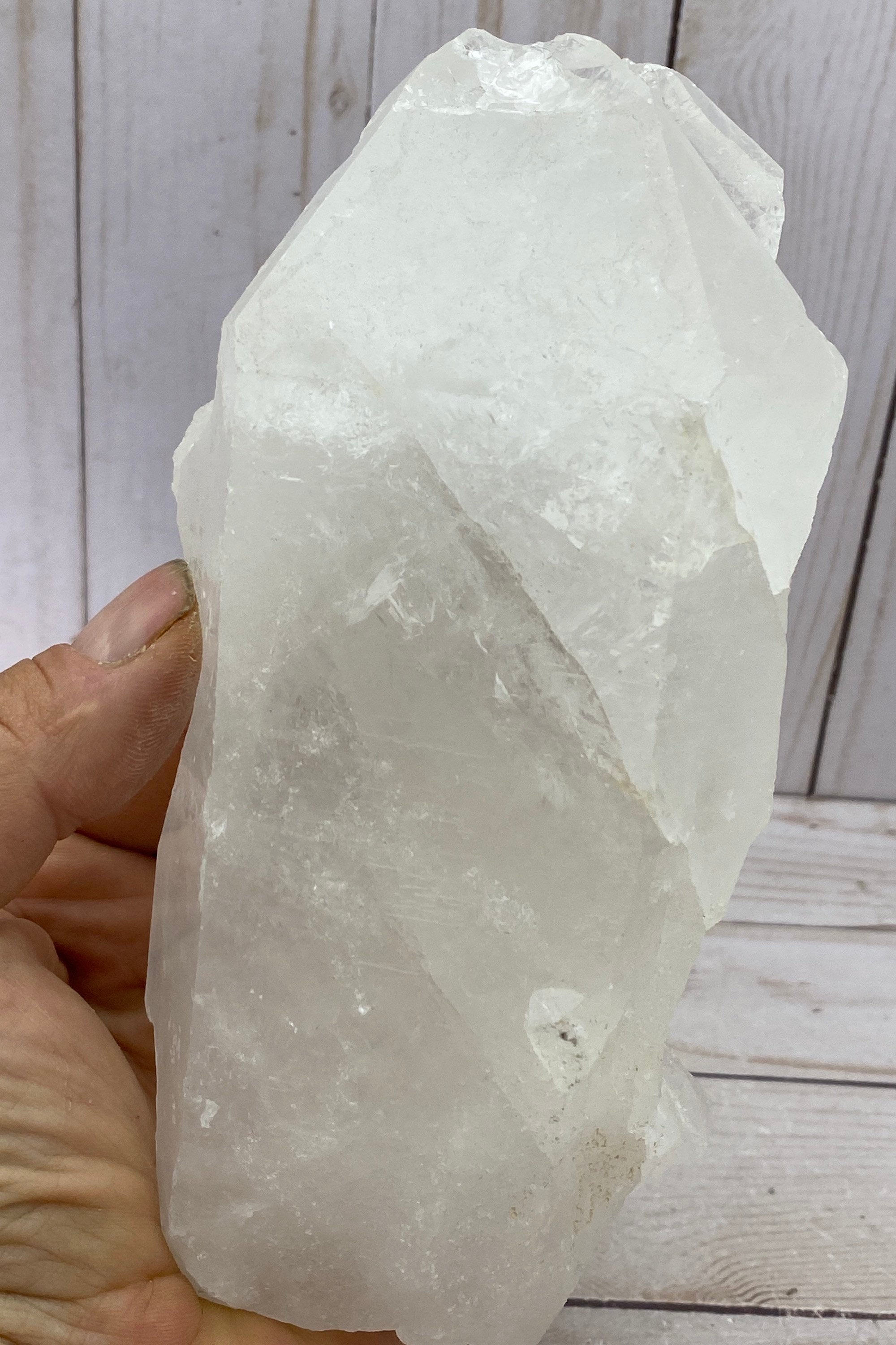 Quartz cluster point, 2.75lbs