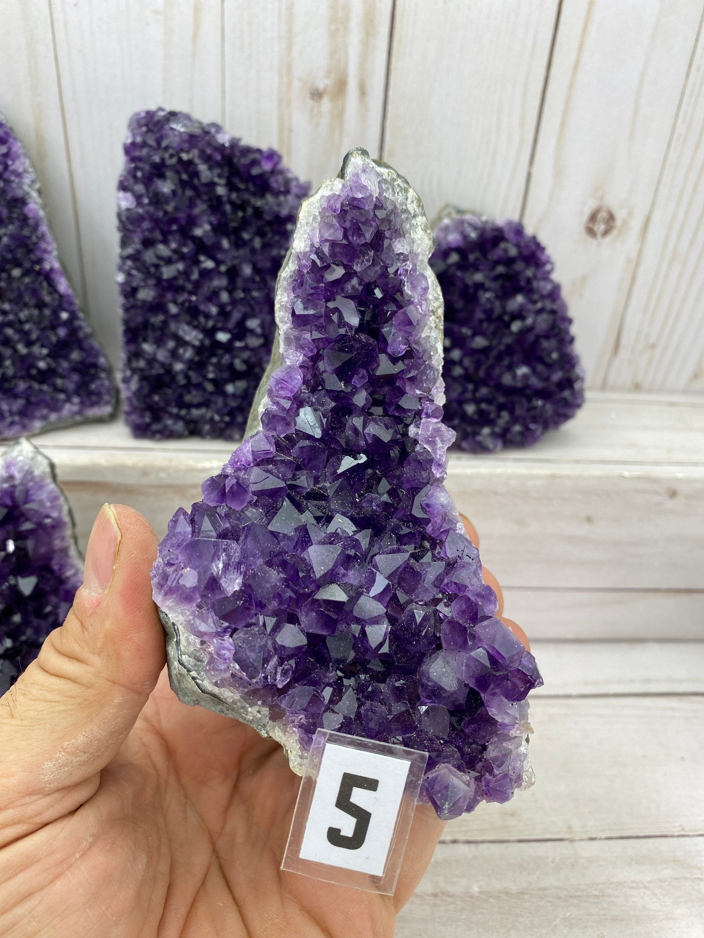 Extra Quality Amethyst cluster 450-700g (~1.0-1.5 lb), YOU PICK