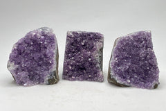 Amethyst cut base cluster 8-16 oz