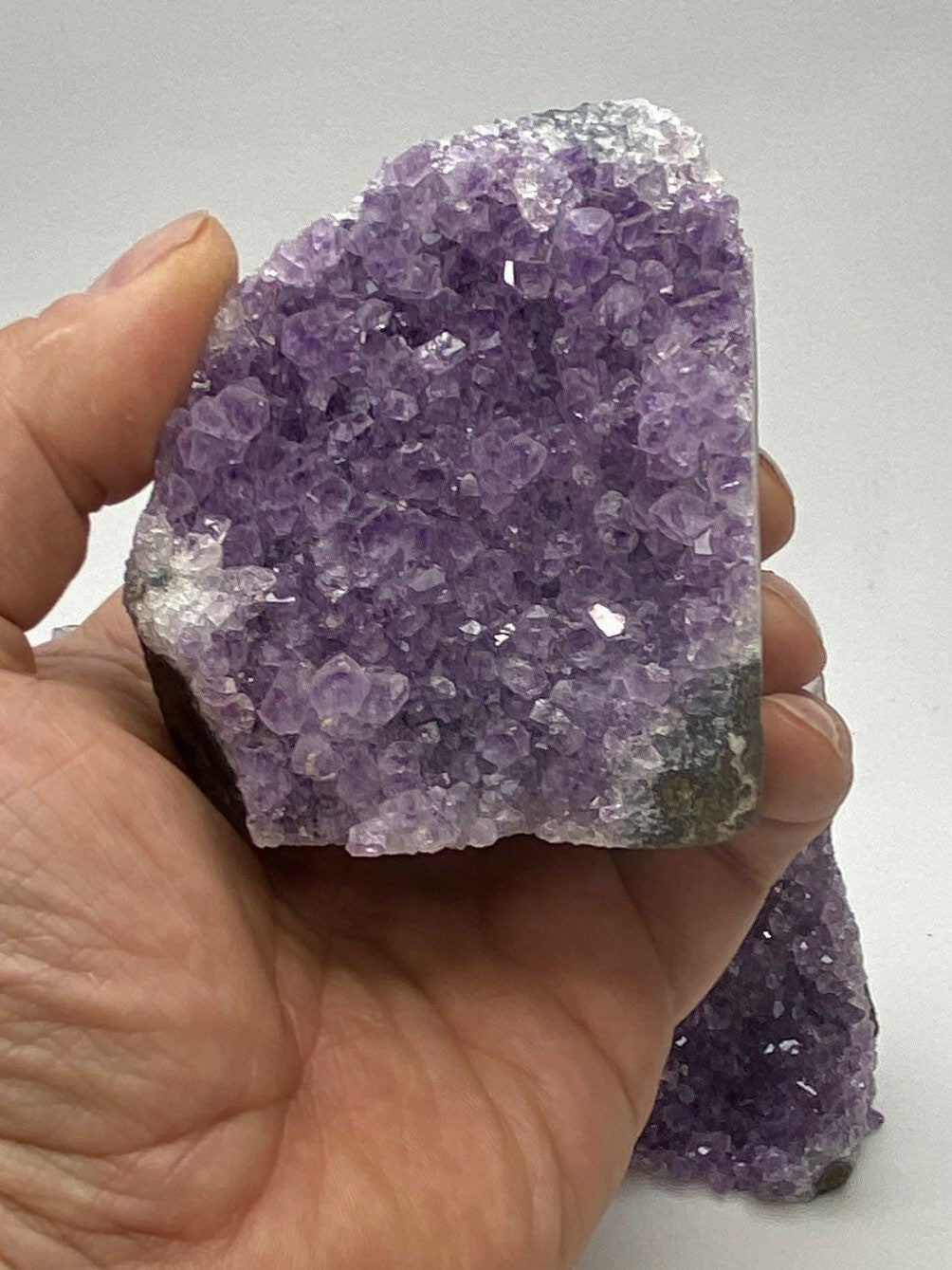 Amethyst cut base cluster 8-16 oz