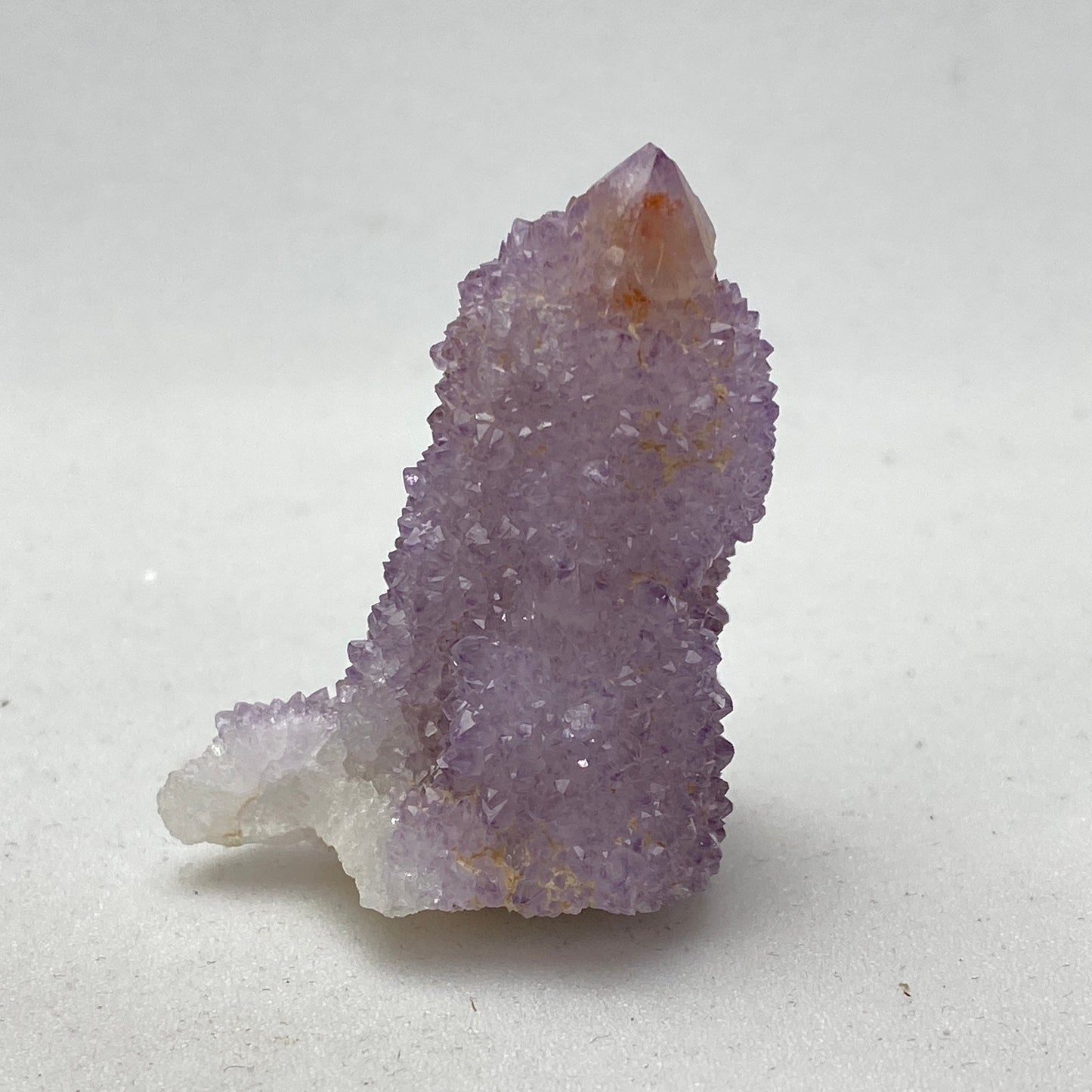 Spirit quartz cluster with citrine, amethyst
