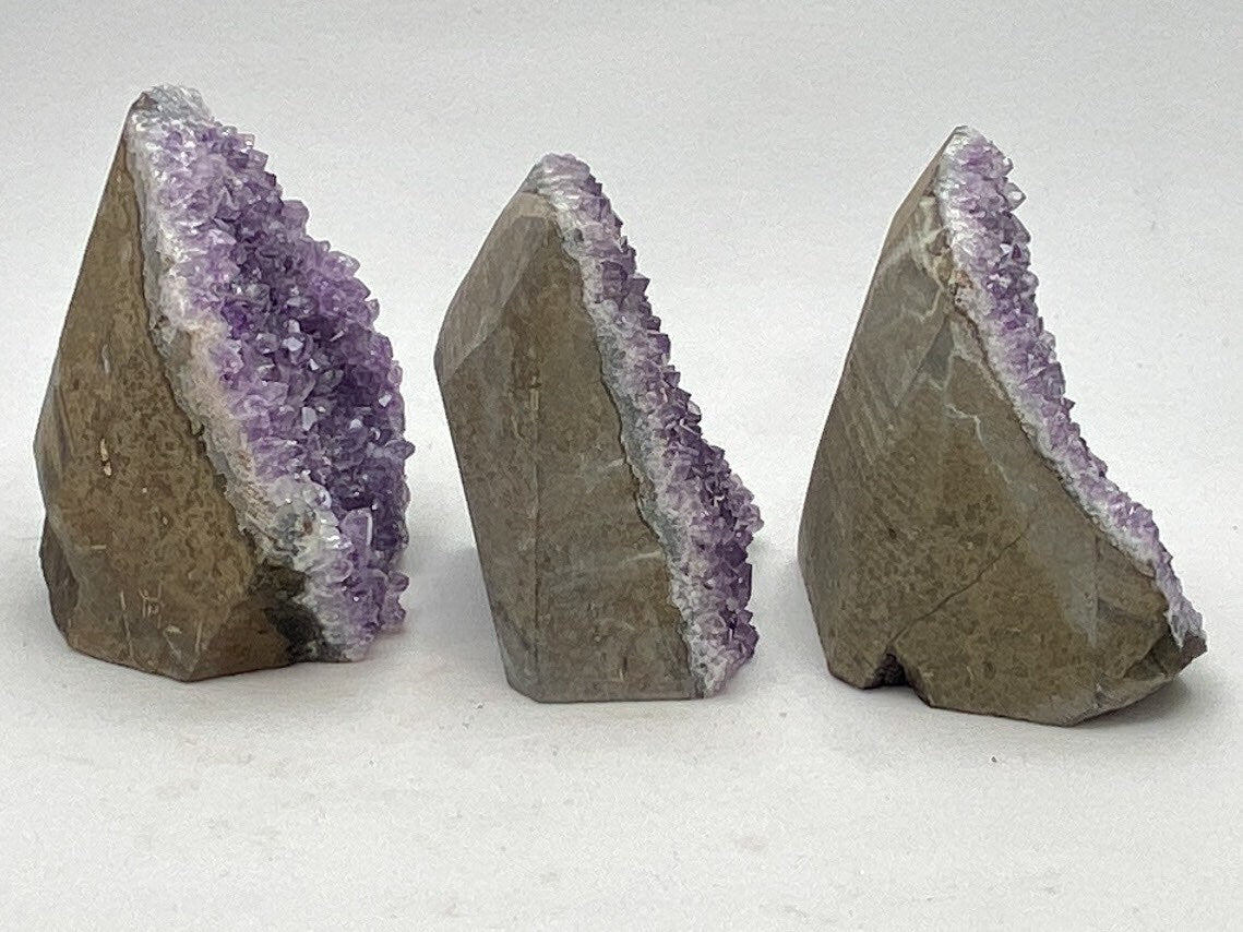 Amethyst cut base cluster 8-16 oz