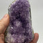 Cut Base Amethyst geode cluster, 1-1.5lb
