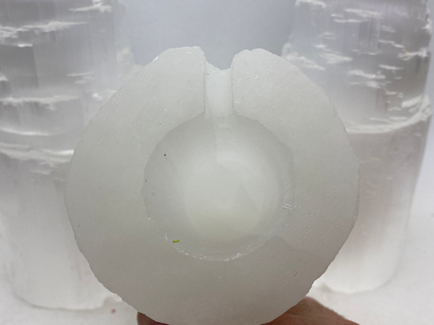 Selenite tower - Approx 8 inch tall