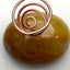 Healer Quartz air plant holder with live air plant - RocciaRoba