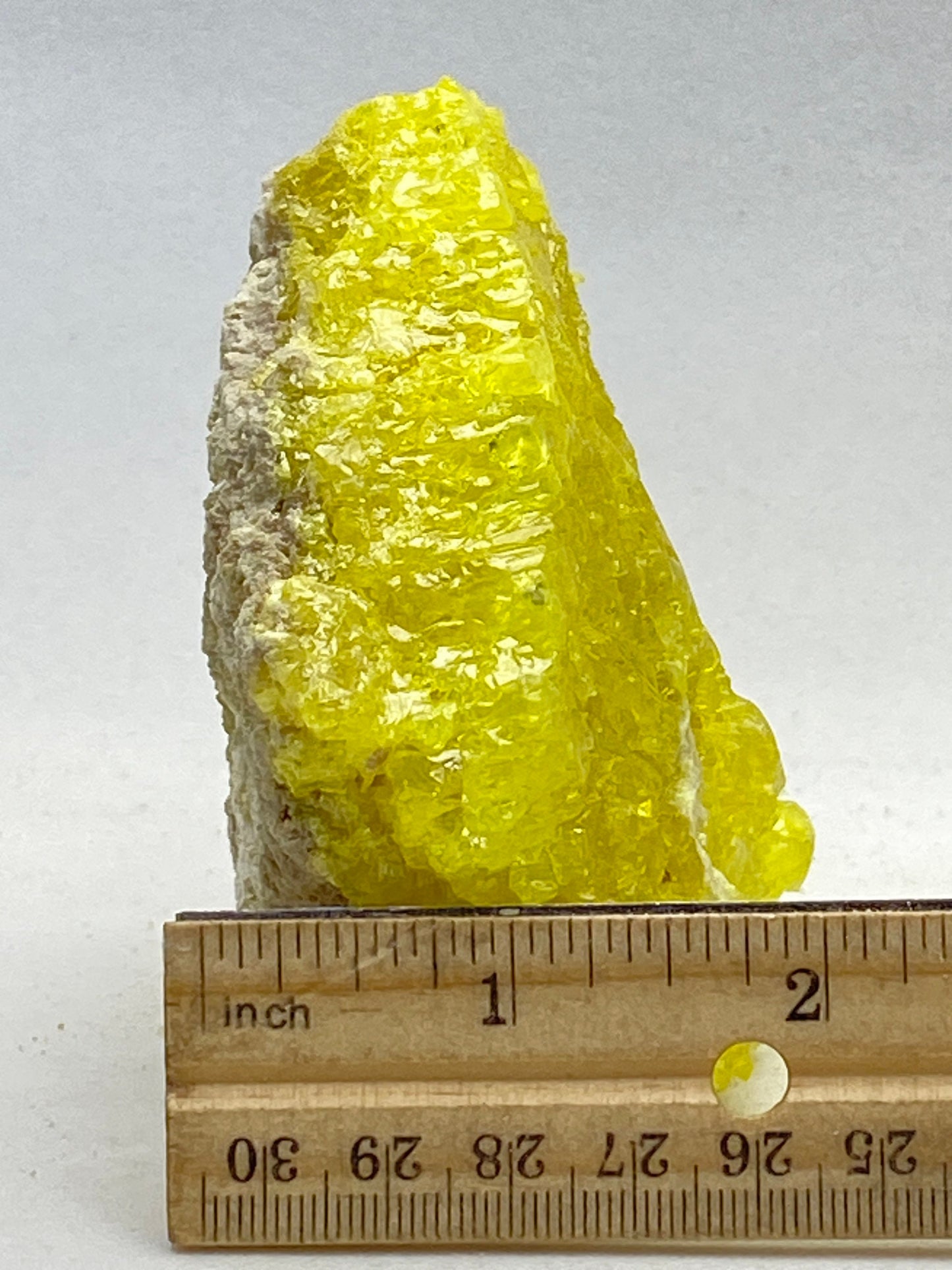 Large Sulfur Crystal Cluster