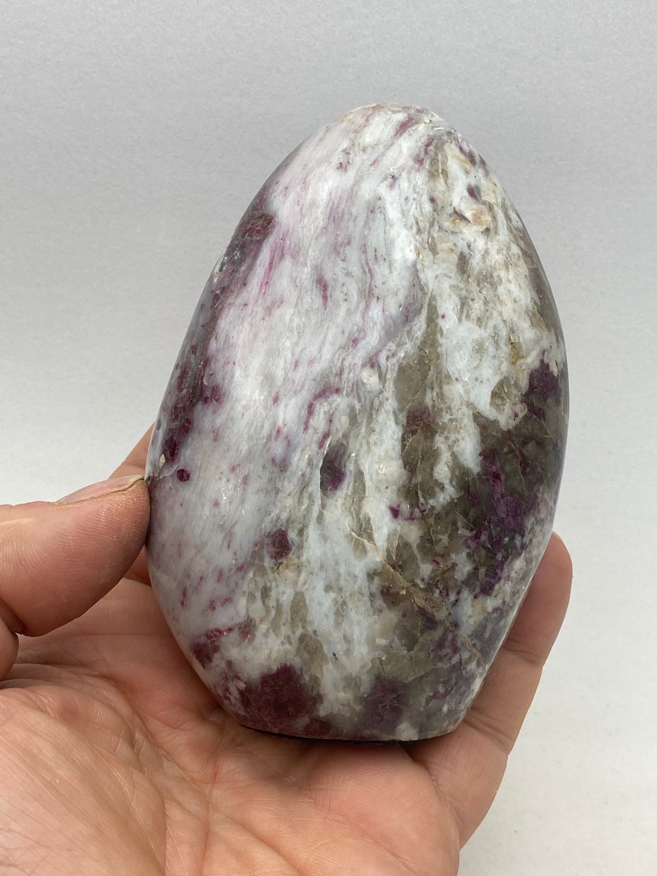 Large Rubellite, pink tourmaline freeform