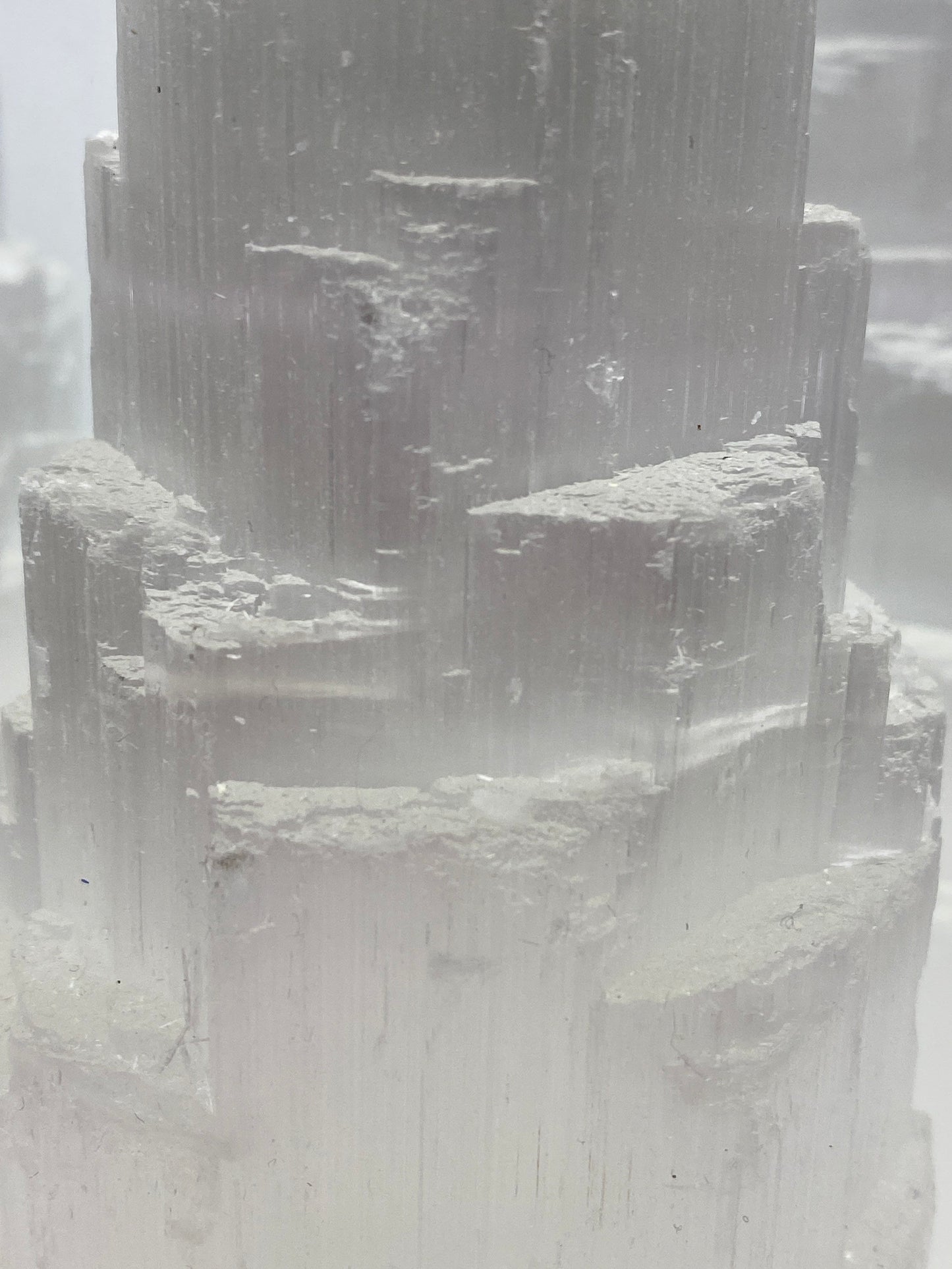 Selenite tower - Approx 8 inch tall