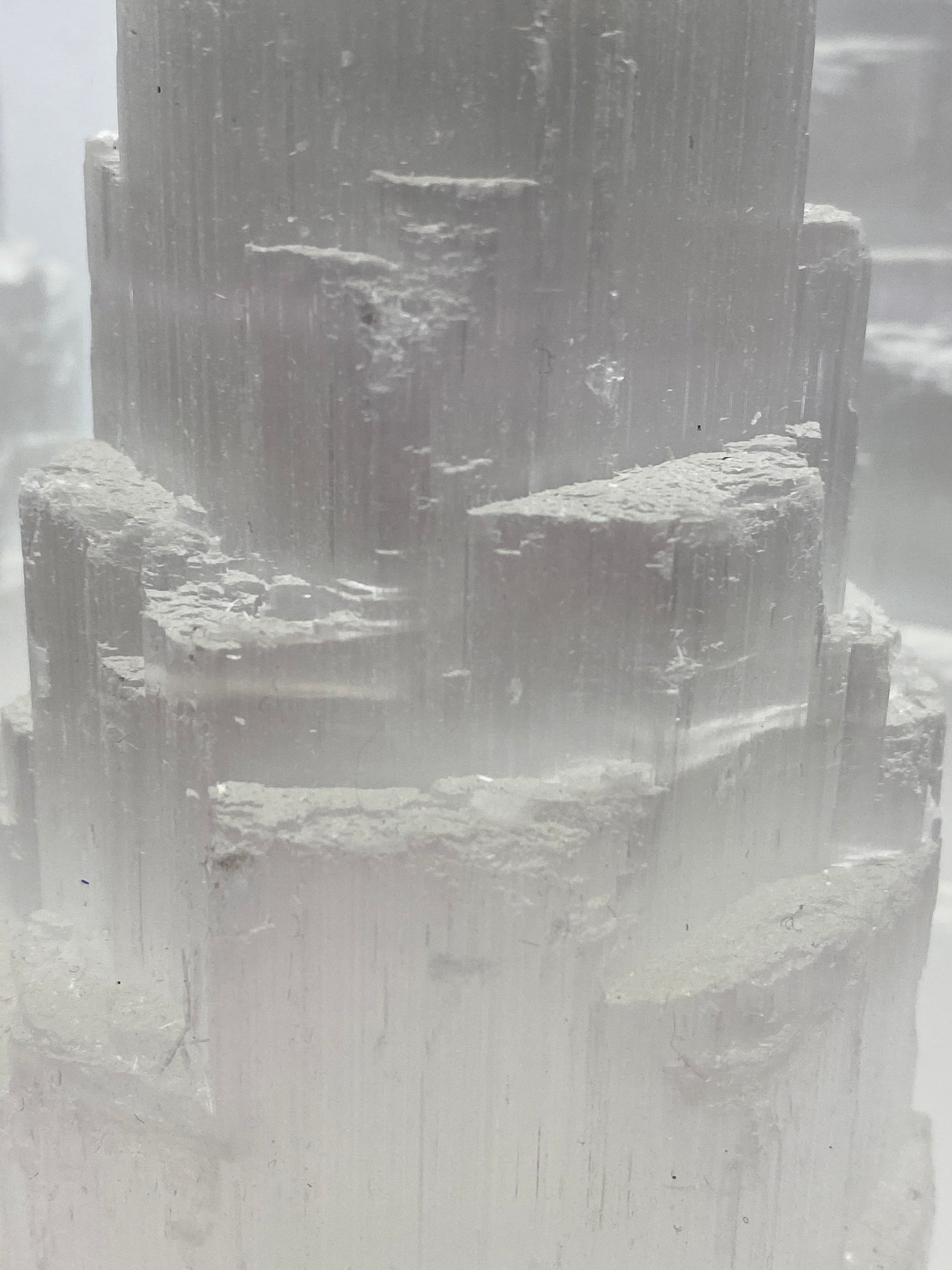 Selenite tower - Approx 8 inch tall