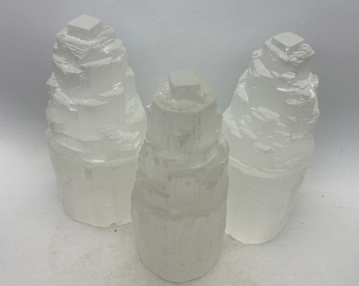 Selenite tower - Approx 8 inch tall