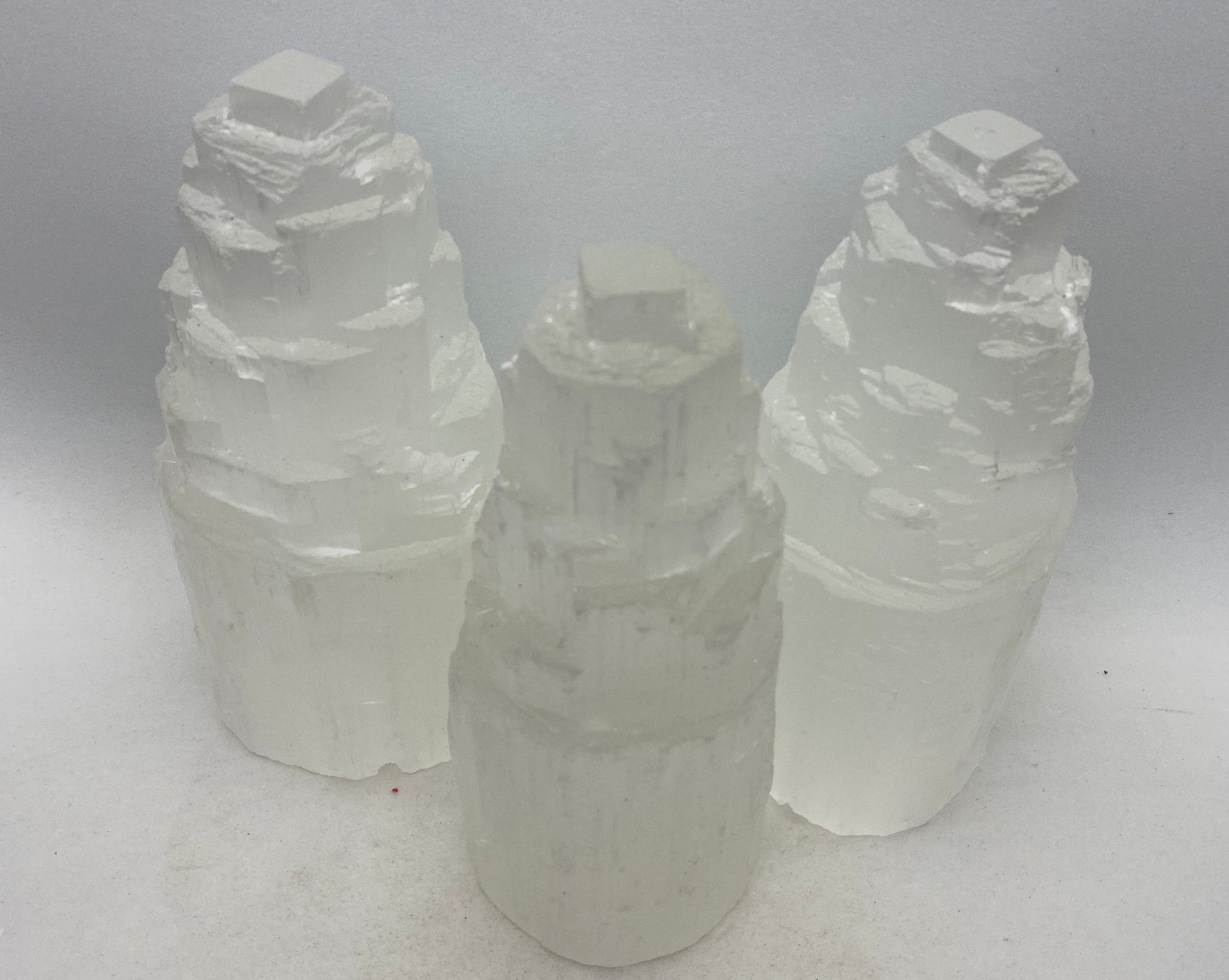 Selenite tower - Approx 8 inch tall