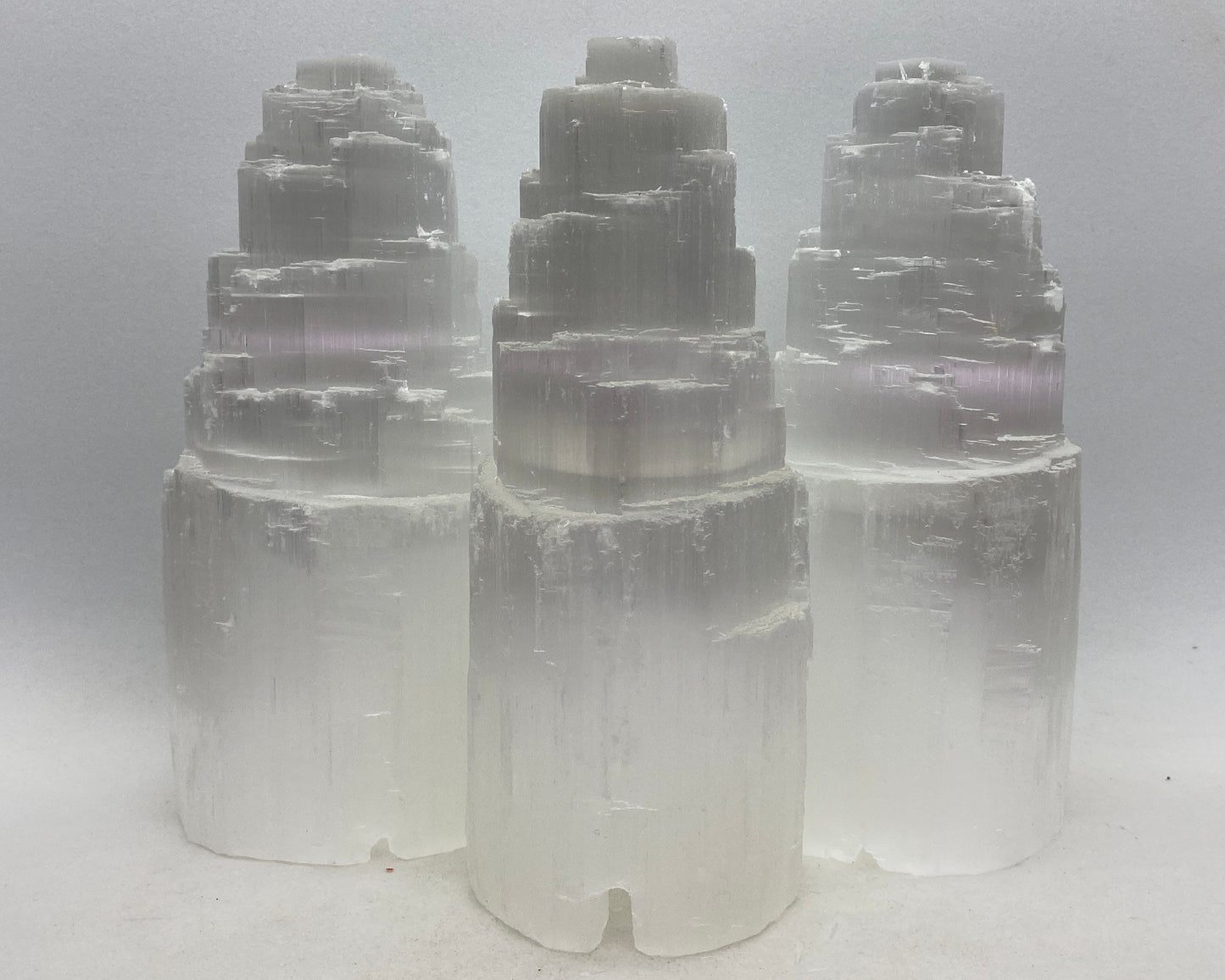 Selenite tower - Approx 8 inch tall