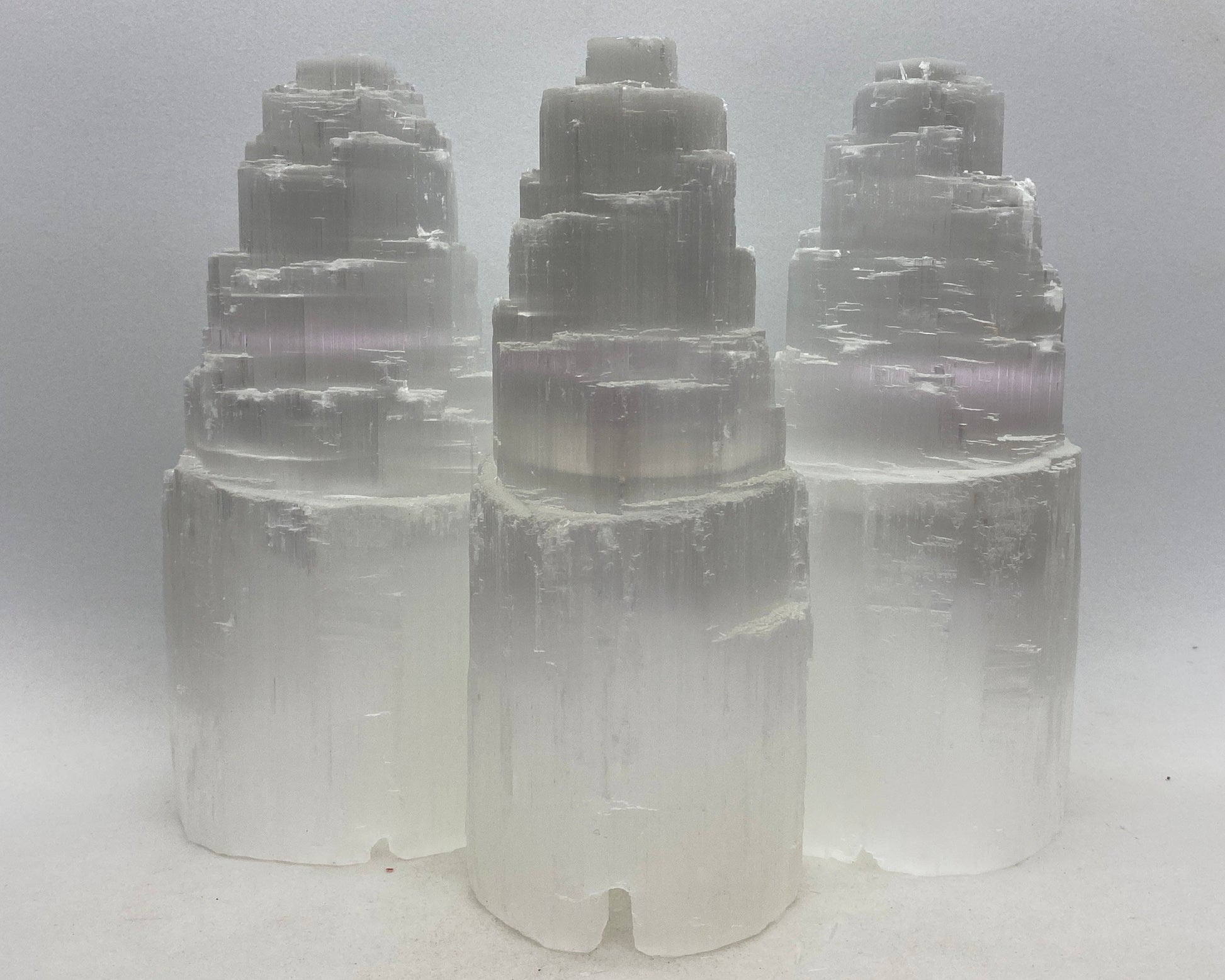Selenite tower - Approx 8 inch tall