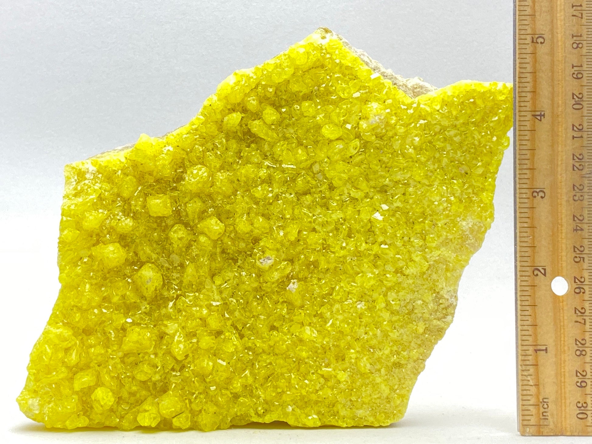 Large Sulfur Crystal Cluster - RocciaRoba