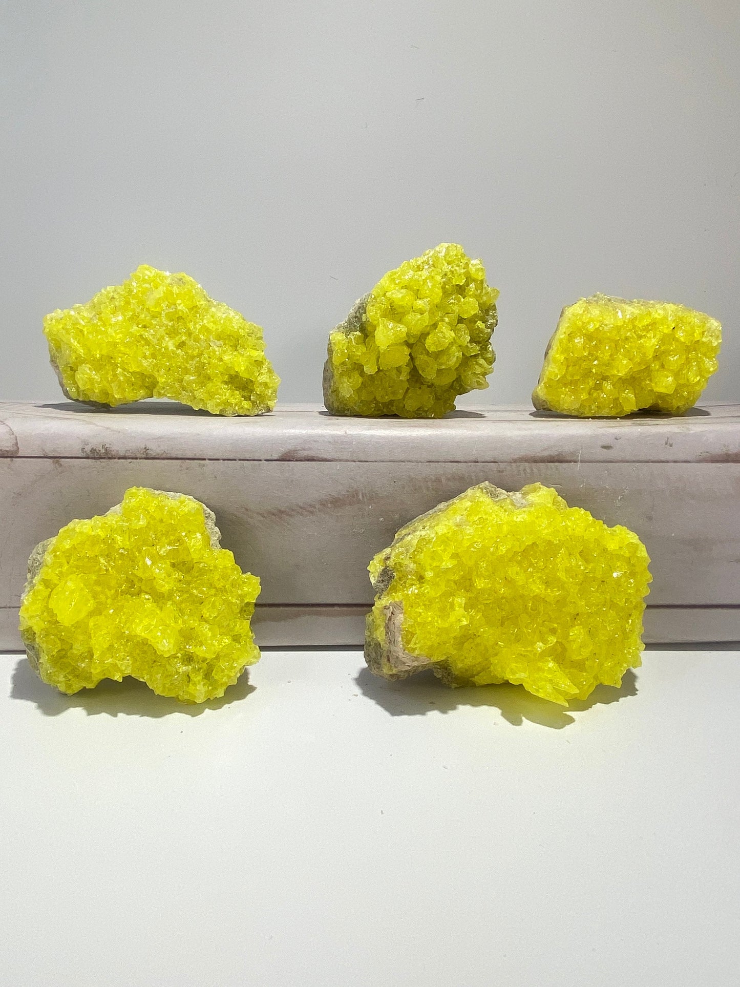 Sulfur Crystal Cluster