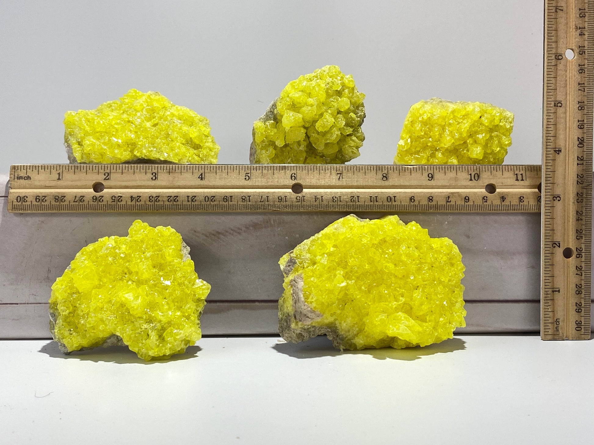 Sulfur Crystal Cluster