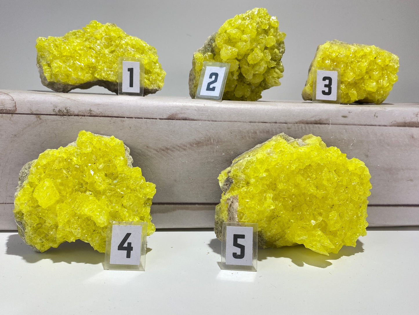 Sulfur Crystal Cluster