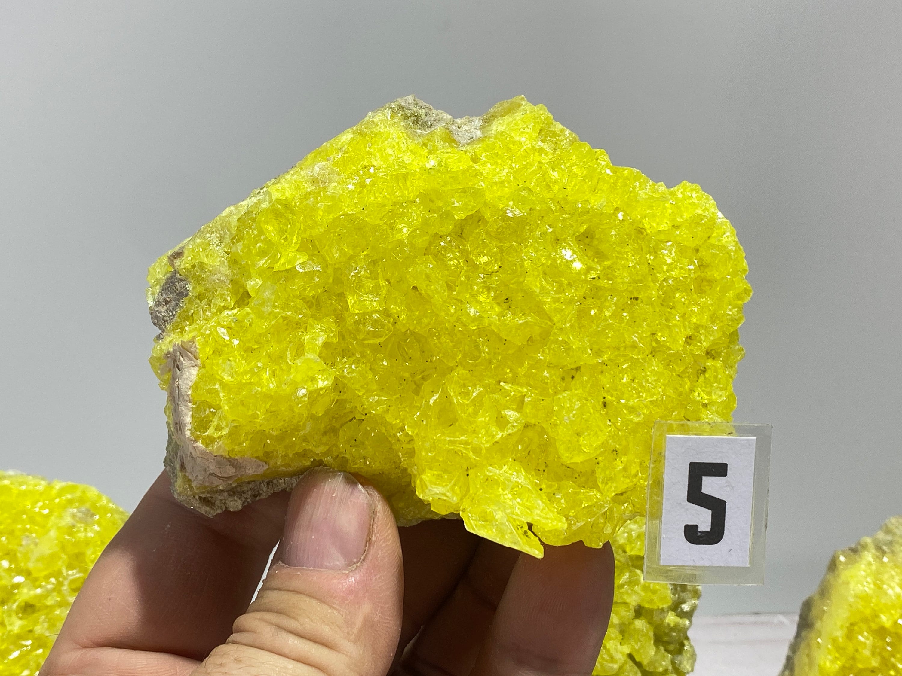 Sulfur Crystal Cluster