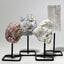 Mineral Specimens on a metal stand
