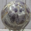 Amethyst sphere in acrylic stand