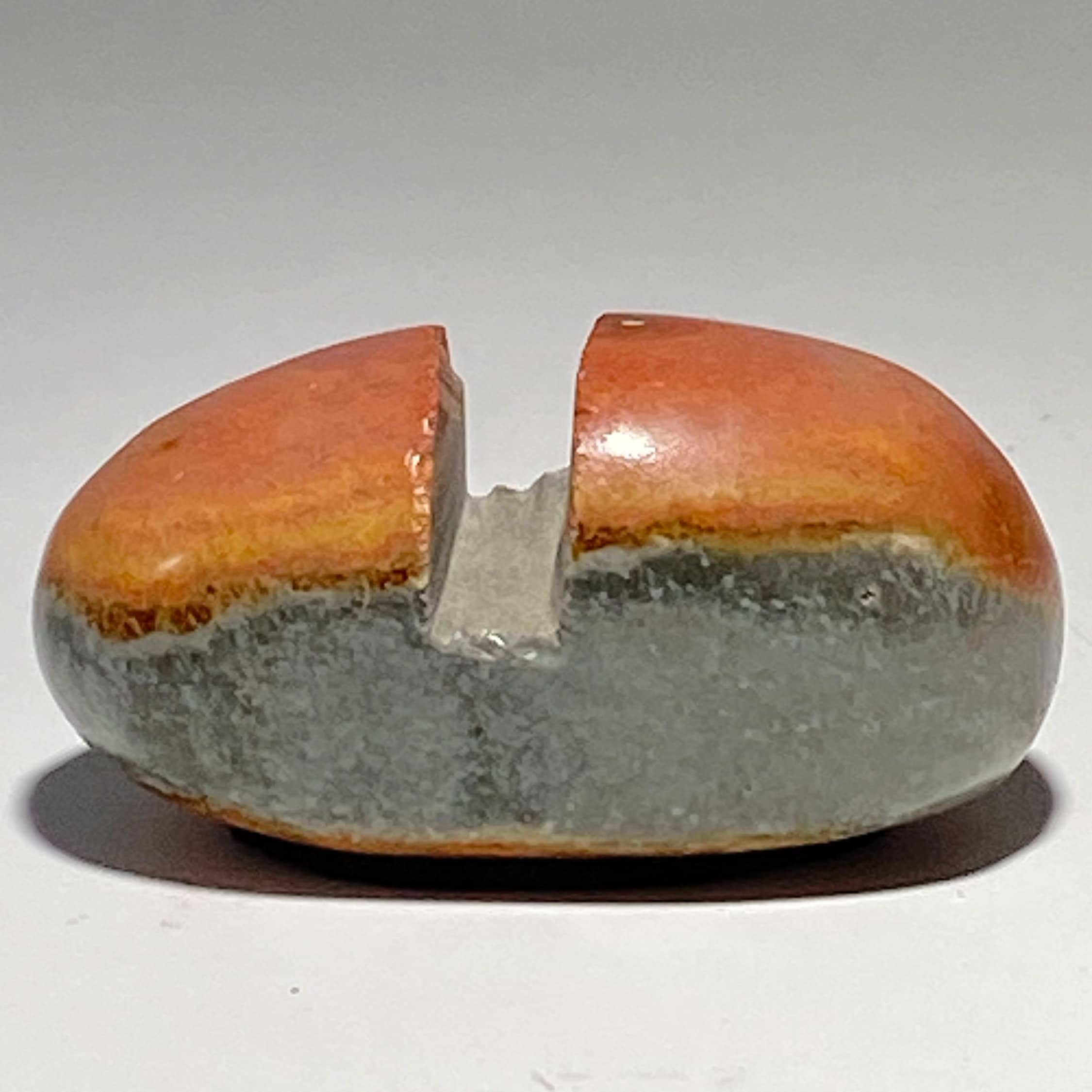 Business card holder, Polychrome jasper