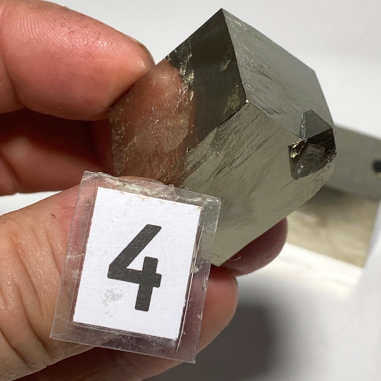 Pyrite cube crystals clusters from Navajun Spain