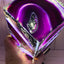 Purple agate accent lamp 10.75-in tall - RocciaRoba