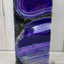 Purple agate accent lamp 10.75-in tall - RocciaRoba